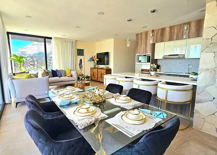 Amazing Panoramic View From Penthouse In Pedregal Apartamento *