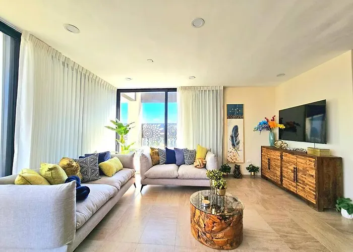 Amazing Panoramic View From Penthouse In Pedregal Apartamento