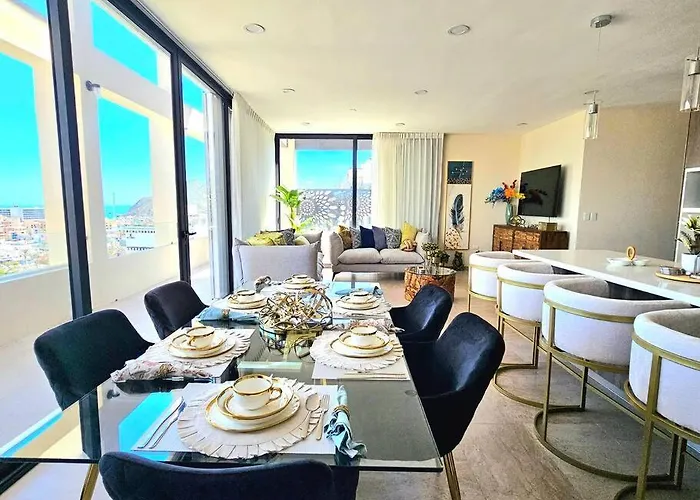 Amazing Panoramic View From Penthouse In Pedregal Apartamento